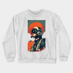 Fighter Pilot Crewneck Sweatshirt